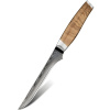 IZMAEL Damaškový kuchynský nôž Zenroku Boning/Hnedá 13 cm