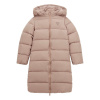 Detská Zimná prešívaná bunda GUESS HOODED LONG PADDED PUFFER W/ZI J4BL27WB240-G5B0 – Ružová