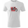 Tričko Farebné JAWA 500 OHC Farba trička: Biela, Veľkosť: 2XL, Typ: Pánske