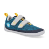 Barefoot tenisky Affenzahn - Sneaker Knit Happy Penguin modré