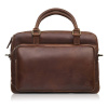 Kožená pánská aktovka / taška Paolo Peruzzi IM-06 hnědá