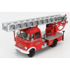 Edicola Mercedes benz Lp319 Truck Scala Ladder Truck Nemecko 1962 1:43 červená biela