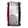 CRANKBROTHERS Multi 13 Tool Black/Red Lehký multiklíč, 13-ti funkční nářadí