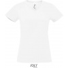 SOL´S IMPERIAL V / Dámske tričko s výstrihom do V z ťažkej bavlny - white XL