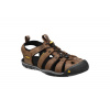 Pánske sandále KEEN CLEARWATER CNX LEATHER MEN Man Veľkosť: 47, Farba: dark earth/black