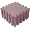 Babydan Hracia podložka Puzzle Dusty Rose 90 x 90 cm