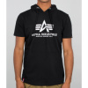 ALPHA INDUSTRIES BASIC tričko s kapucňou čierne 126507 03 ALPHA INDUSTRIES 09-0072