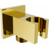 Mexen Uhlový konektor Cube, zlatý - 79300-50