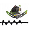 PROCRAFT GD68 Zemný vrták, motorový, vŕtacia súprava do pôdy 150x800, VÝKONNÁ