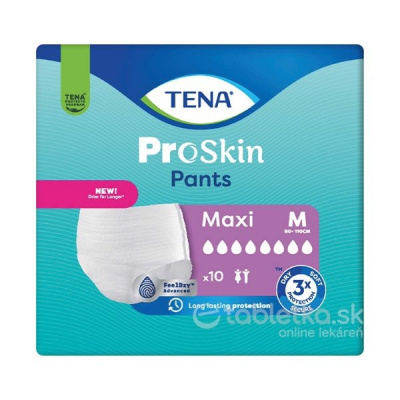 TENA Pants Maxi M naťahovacie nohavičky (inovácia 2024) 10ks