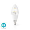 Nedis WiFi žiarovka LED E14 5W biela teplá WIFILF10WTC37 SMARTLIFE