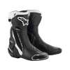 topánky SMX PLUS 2 ALPINESTARS black/white 2025 Veľkosť: 48, Veľkost: 48