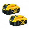 Akumulátory pro elektrické nářadí DCB184P2-XJ, 5 Ah 18 V, pro použití s: 18V XR 5 Ah baterie DeWALT