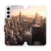 Flipové pouzdro Mobiwear - Samsung Galaxy A16 / A16 5G - M138P New York (Knížkové flip pouzdro, obal, kryt na mobil Samsung Galaxy A16 / A16 5G - M138P New York, materiál Umělá kůže + TPU - ochrana 36