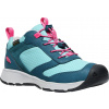 Detské nepremokavé topánky Keen Skua WP Youth reef waters/rouge red 38EU