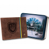 Peňaženka - Peterson Peterson Wallet Natural Link Brown PTN 304-P-up produkt UA-Hunt-Men (Peterson úrovne Pánska kožená vlajka Ukrajiny)
