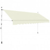 SHUMEE Markíza, krémová 350 cm