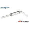 Central pipe společně ss tlumiče(For the installation on the original Zadní s tlumiče it is necessary to separately order the adapter AD.FABIA.02) Inoxcar racing TCSKS.01