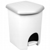 Odpadový nádoba so 16L pedálom. BIELY (Odpadový nádoba so 16L pedálom. BIELY)
