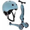 ScootAndride 2in1 Secoter Set + Helmet S-M Steel (ScootAndride 2in1 Secoter Set + Helmet S-M Steel)