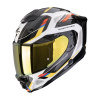 Integrální helma Scorpion Exo-1500 Air Sleek bílá/modrá/žlutá XL