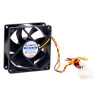 CHIEFTEC větrák AF-0825S, 80x80x25 mm Sleeve Fan, with 3/4pin connector AF-0825S