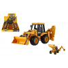 Teddies Auto stavebný nakladač plast 8x17cm na zotrvačník