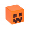 19729pb001 Orange Head, Modified Cube Pixelated (Minecraft Pumpkin Jack O') (Oranžová hlava, modifikovaná kostka pixelovaná (Minecraft dýně Jack O' lucerna))