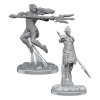 Wizkids D&D Nolzur's Marvelous Miniatures unpainted Miniatures 2-Pack Sea Elf Fighters