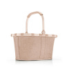 Nákupný košík Reisenthel Carrybag XS Frame Twist coffee