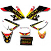Samolepky, polepy pitbike 5PRO, CRF50 Energy