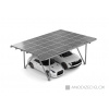 FORSOLAR Solárny carport ALU - DOUBLE Prevedenie carportu: Anodizovaný hliník (eloxovaný)