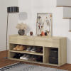 zahrada-XL Lavica na topánky, dub sonoma 105x30x45 cm, kompozitné drevo 808759