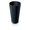 Prosperplast Kvetináč FUSU III antracitový, 30 cm