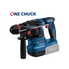 BOSCH Bezuhlíkový akumulátorový vŕtacie kladivo GBH 18V-22 X v kartónové krabici s upínačom ONE CHUCK (bez batérie a nabíjačky)