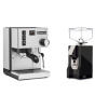 Rancilio Silvia BC + Eureka Mignon Silenzio, CR black