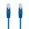 C-TECH CB-PP5-1B patch, Cat5e, UTP, 1m, modrý