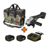 Camouflage CBU 125 SET aku úhlová bruska + 2x4,0 Ah + CN20 + CTP 50 - 65406723