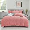 Jemné mikroplyš obliečky Homa EXCLUSIVE PINK 7-dielna sada 140x200 cm Jemné mikroplyš obliečky Homa EXCLUSIVE PINK 7-dielna sada 140x200 cm - 140x200 cm - 7 SET 2x vankúš 2x malý vankúš 2x prikrývka 1