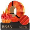 Filament Refill PLA Rainbow SILK Rosa3D Fire 0,8 kg + 0,2 kg