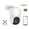 iGET HOME Camera CS8 White - bezdrátová venkovní 2K kamera, Auto tracking, krytí IP65, zvuk