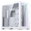Magniumgear Powered by Phanteks NEO Qube v.2 / ATX / 2 x USB 3.0 / USB-C 3.1 / ARGB / tvrzené sklo / bílá (MG-NE620Q_DWT02)