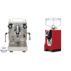 ECM Mechanika Slim PID + Eureka Mignon Perfetto, CR ferrari red
