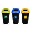 3x45L Sada segregácie odpadu a segregácie odpadu (3x45L Sada segregácie odpadu a segregácie odpadu)