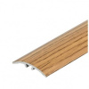 Oblý prechodový profil AL CEZAR - 37 x 5 x 2790 mm - Samolepiaco-narážací - LW375w1 - Fólia Dub - 9341227