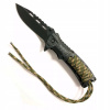 Kandar nôž poľovnícky Paracord s kresadlom 21/10cm
