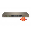 Tenda TEG1024F 24x Gigabit s SFP, 22x RJ45 + 2x SFP / RJ45, Fanless - bez ventilátorů, Rack , 6kV