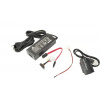 Oem PremiumCord USB 2.0 - IDE + SATA adapter s kabelem a přídavným zdrojem ku2ides
