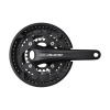 SHIMANO Stred Alivio FC-T4060 175mm 44/32/22z. 9-k. čierny s krytom dvojdielny bez ložiska