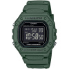 Casio G-Shock Hodinky W-218H-3BVEF, zelená